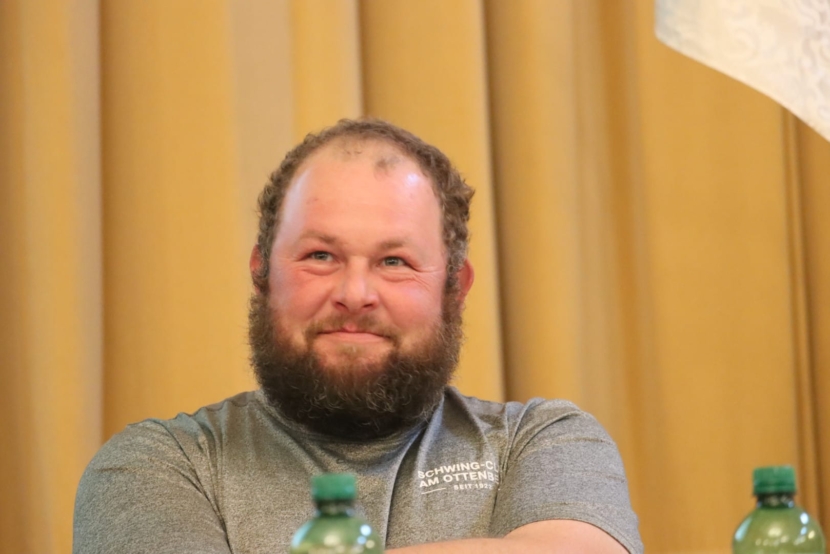 Das Neugewählte Vorstandsmitglied Samuel Jlg